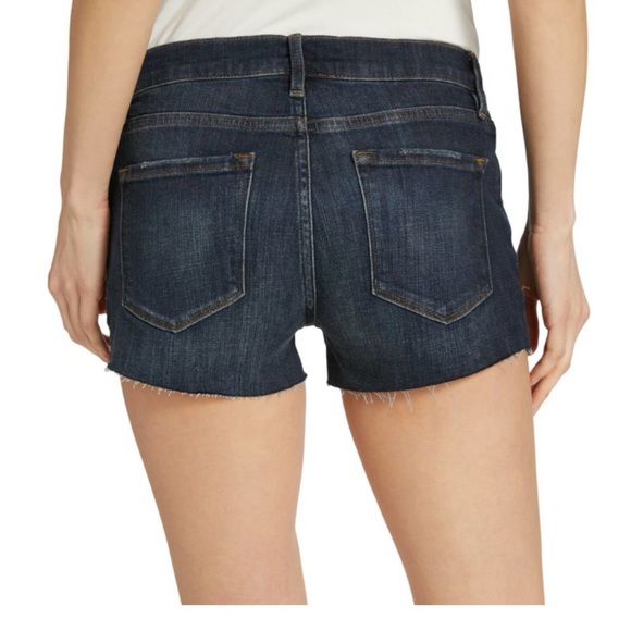 NWT FRAME Size 32 Le Cut Off Denim Shorts - Picture 3 of 8